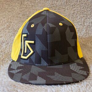 Burton G Logo Flexfit Cap L/XL – Yellow/Black